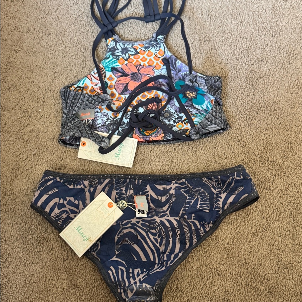 Maaji Multicolor reversible Bikini Set